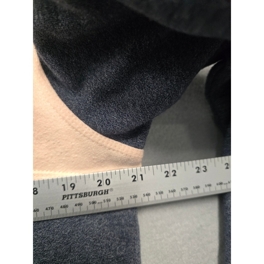 Hurley Colorblock Hoodie Peach Gray Long Sleeve Pullover Men's Size M - Picture 5 of 9